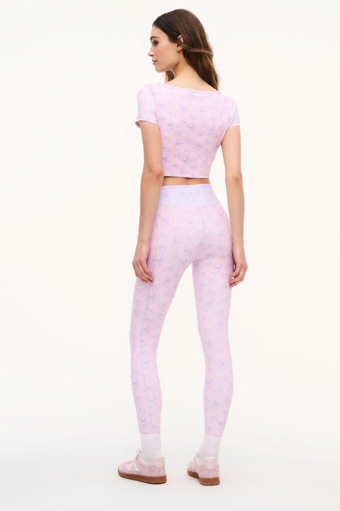 Lianelle Mixed Print Active Top