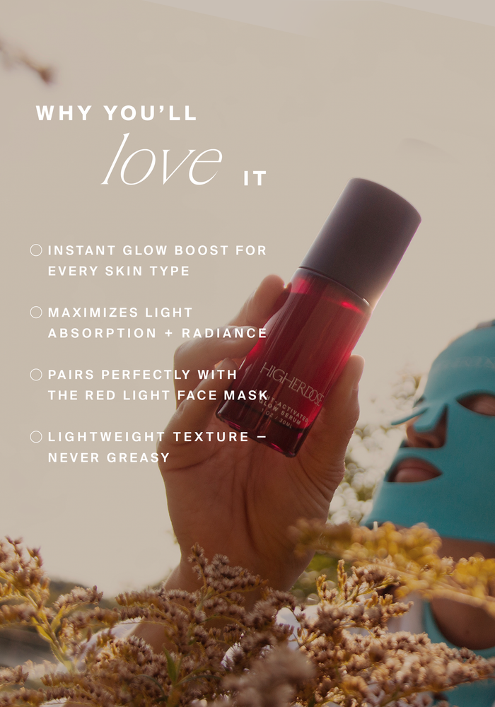 Light-Activated Glow Serum