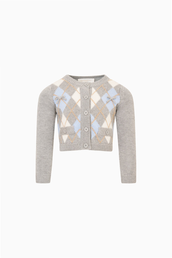 Little Girls Argyle Renilly Cardigan