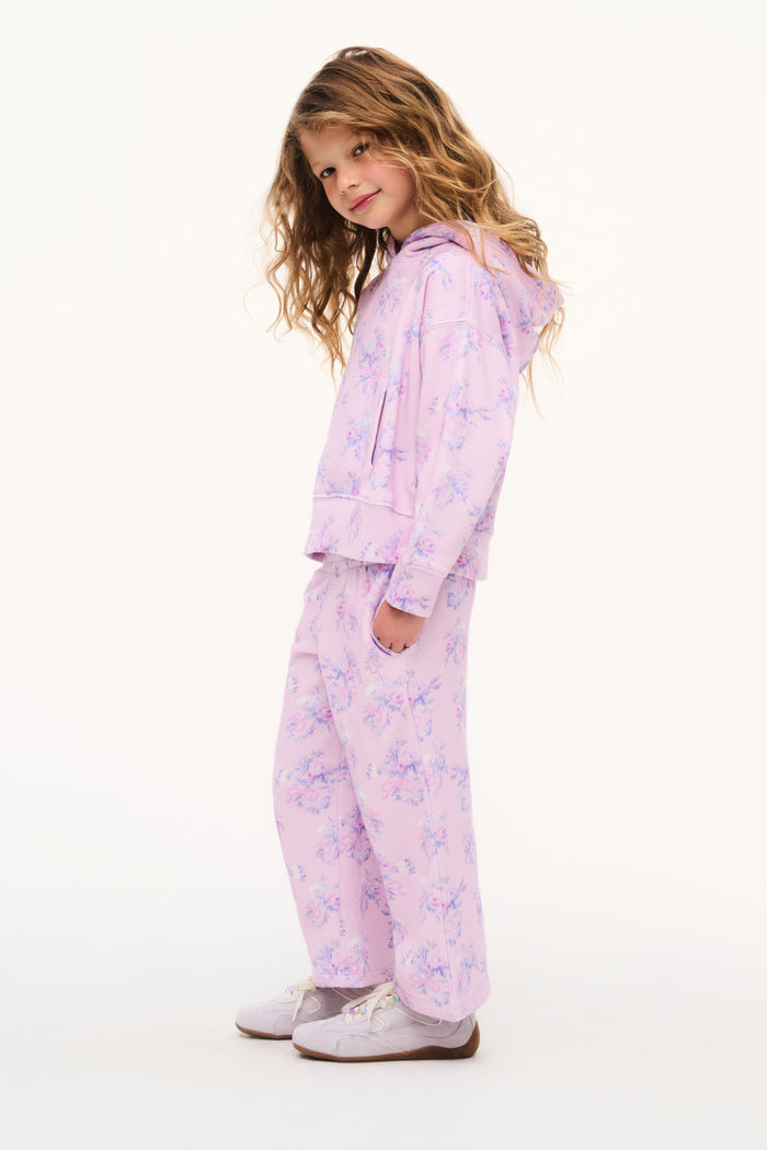 Little Girls Iced Mauve Mini Nacova Hoodie