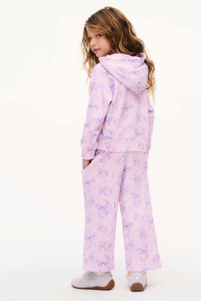 Little Girls Iced Mauve Mini Nacova Hoodie