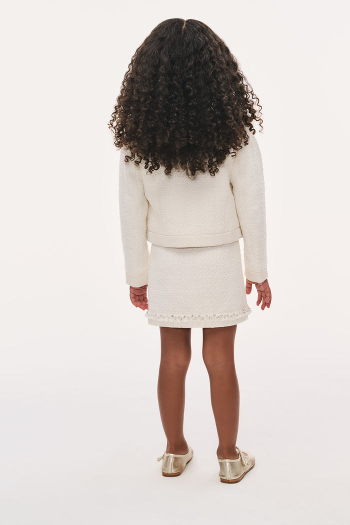 Little Girls Mini Alphie Tweed Jacket