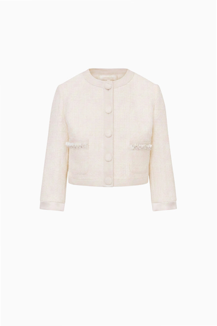 Little Girls Mini Alphie Tweed Jacket