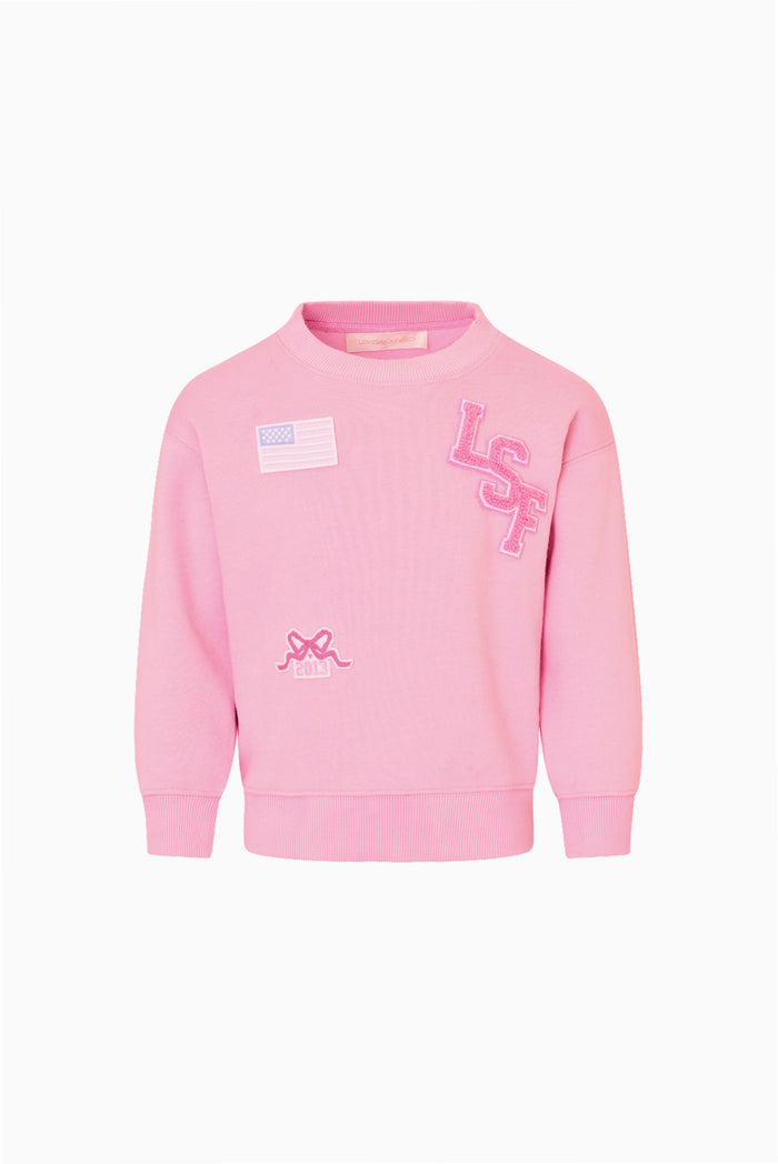 Little Girls Varsity Palo Pullover