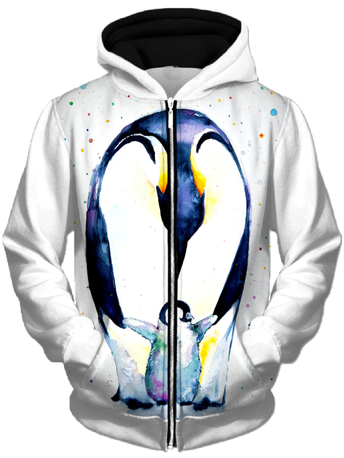 Little Steps Unisex Zip-Up Hoodie Marc Allante Epic Hoodie
