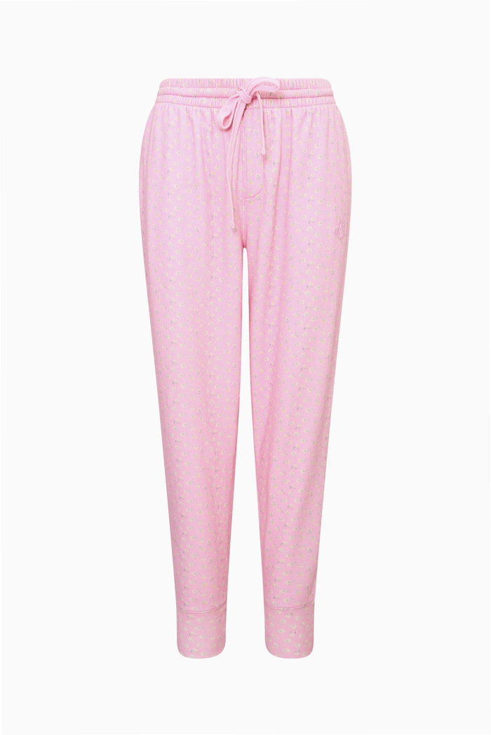 Lolana Ditsy Floral Sweatpant - POLAROID ROSE