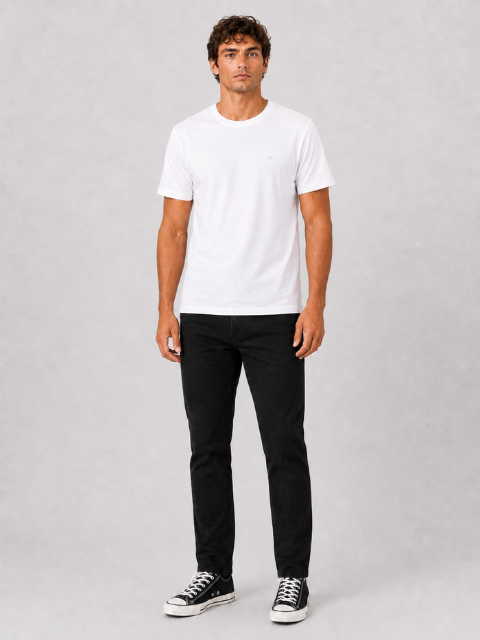 Clean Cut Copenhagen LONDON STRAIGHT 5-POCKET PANTS Bukser Sort