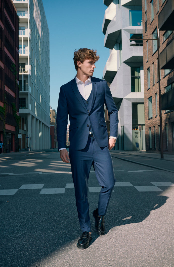 Clean Cut Copenhagen LOUIS XO BLAZER Blazere Mid Blue