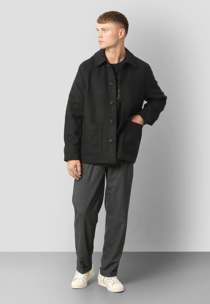 Clean Cut Copenhagen Lyon XO Milo pants Bukser Mørkegrå