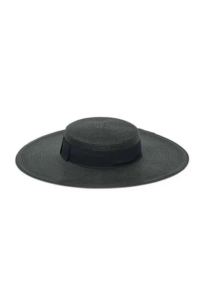 Macy Racewear Boater Black - Accessory - Morgan and Taylor