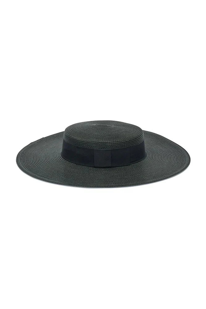 Macy Racewear Boater Black - Accessory - Morgan and Taylor