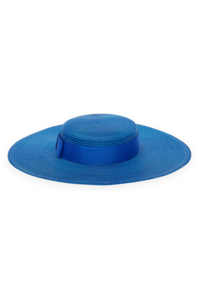 Macy Racewear Boater Royal - Accessory - Morgan and Taylor