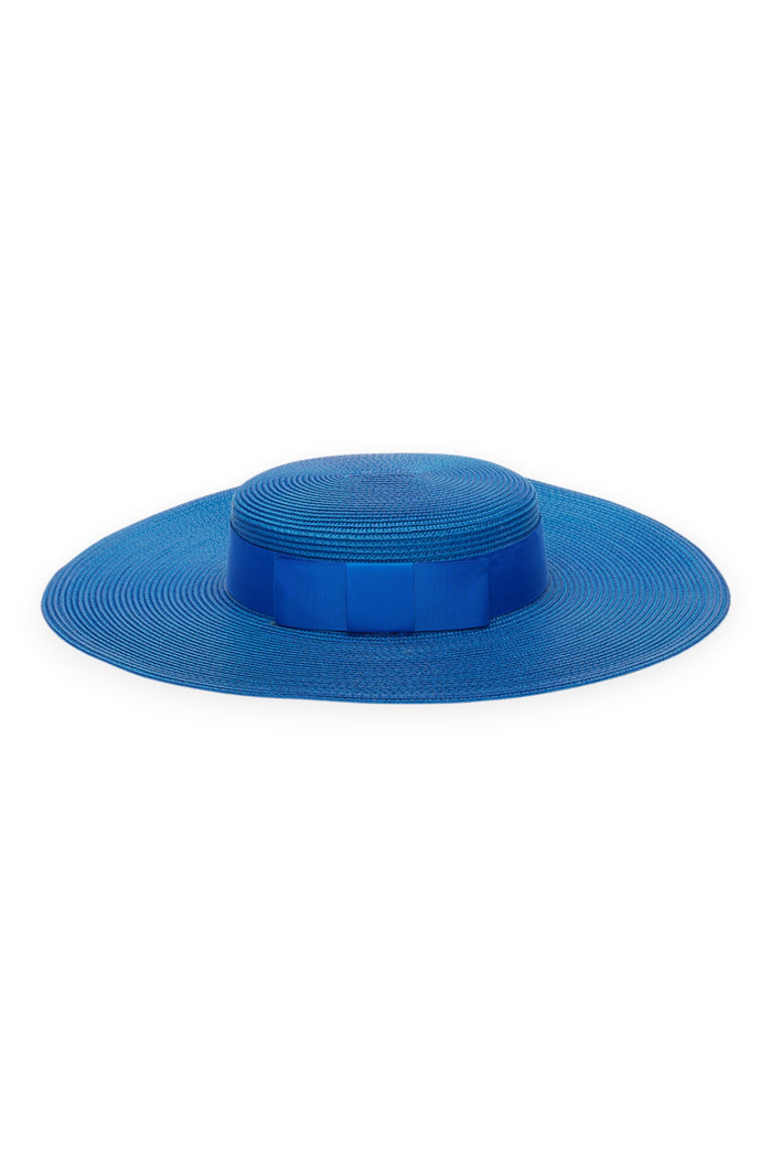 Macy Racewear Boater Royal - Accessory - Morgan and Taylor