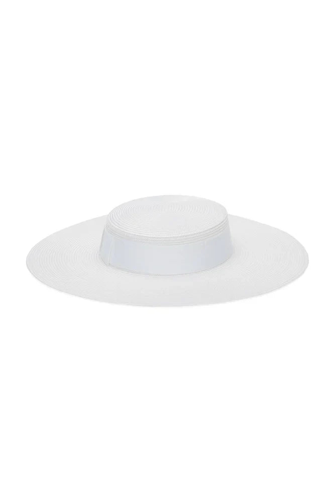 Macy Racewear Boater White - Accessory - Morgan and Taylor