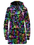 Magic Mushrooms Hoodie Dress Sartoris Art Epic Hoodie