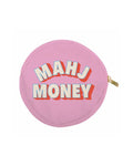 Mahjong Zipper Canvas Pouch