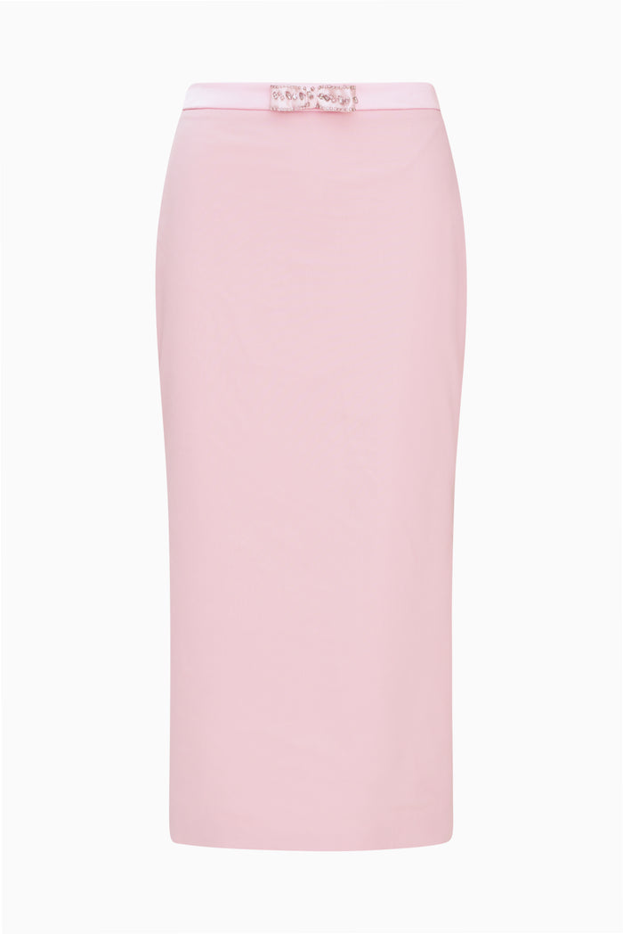 Marilana Wool-Blend Midi Pencil Skirt