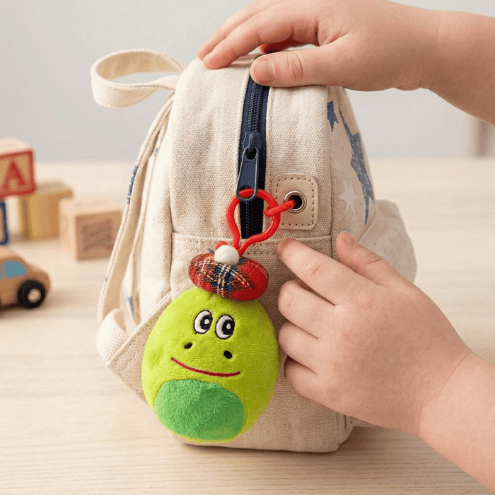 McSquashie Nessie Bag Charm – Soft Plush Scottish Tartan Backpack Accessory - Heritage Of Scotland -