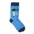 Men’s Luxury Bamboo Socks – Soft, Breathable & Stylish Everyday Comfort - BLUE BAGPIPES - GREEN KILT - Heritage Of Scotland -