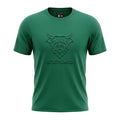 Men's Scotland Cow Embossed T-Shirt Green - Heritage Of Scotland - S