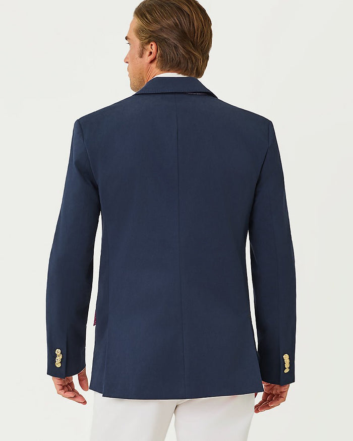 Lilly Pulitzer - Mens Stuff Flagler Blazer - True Navy
