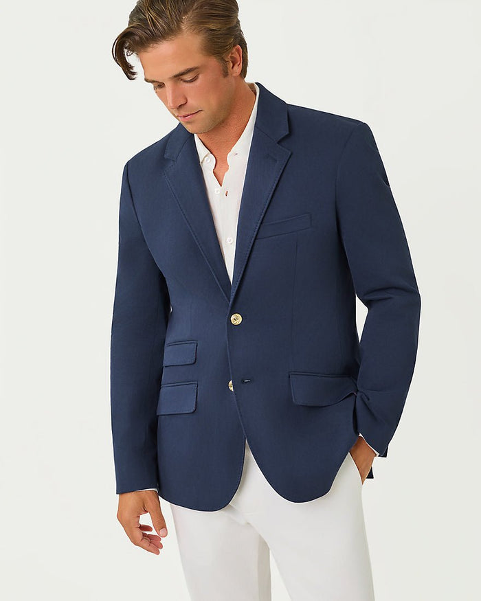 Lilly Pulitzer - Mens Stuff Flagler Blazer - True Navy