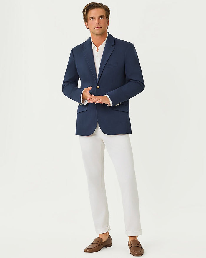 Lilly Pulitzer - Mens Stuff Flagler Blazer - True Navy