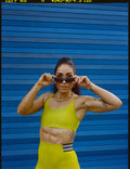 Merit Scoop Neck Mesh Bra