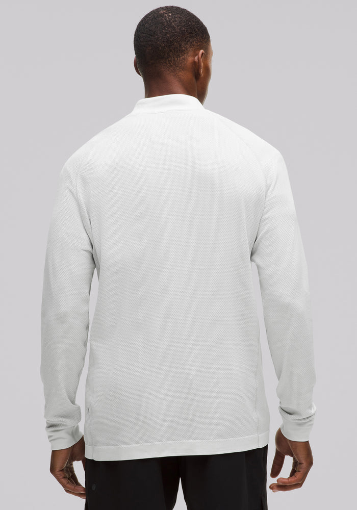 Metal Vent Tech Half Zip | Textured Knit