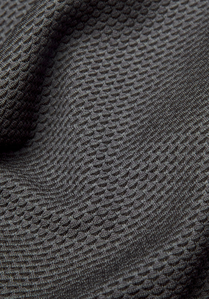 Metal Vent Tech Half Zip | Textured Knit