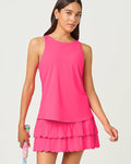 Lilly Pulitzer - Miesha Scallop Skort Upf 50 Plus - Lipstick Pink