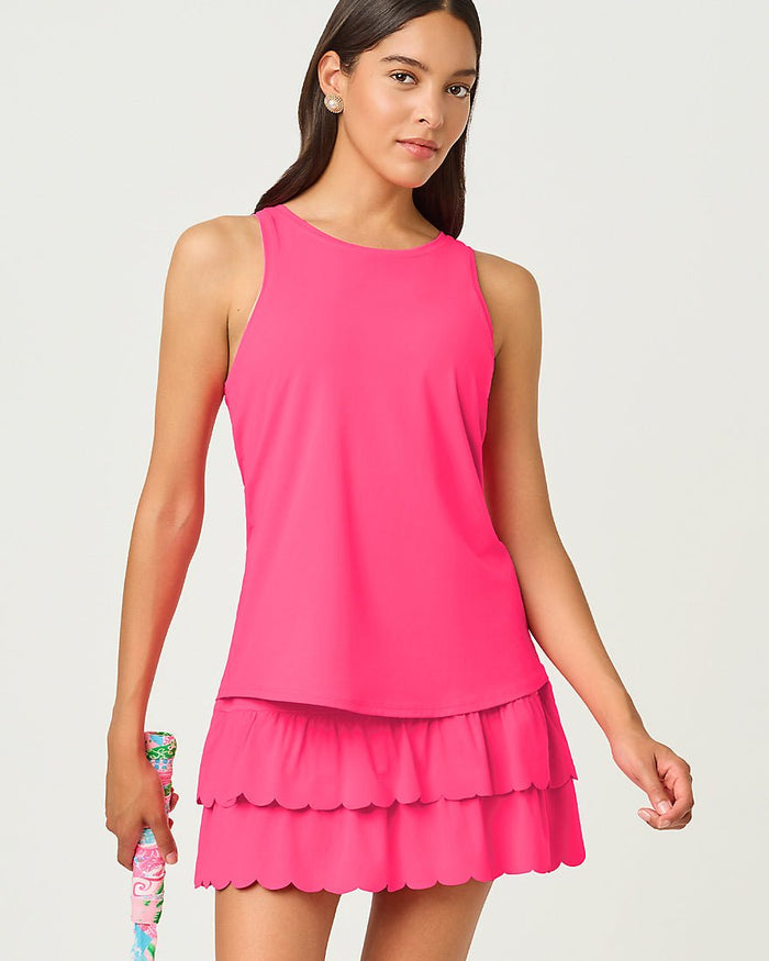 Lilly Pulitzer - Miesha Scallop Skort Upf 50 Plus - Lipstick Pink