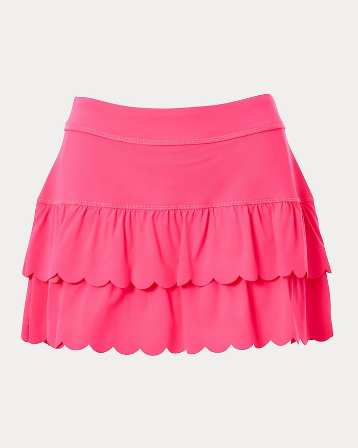 Lilly Pulitzer - Miesha Scallop Skort Upf 50 Plus - Lipstick Pink