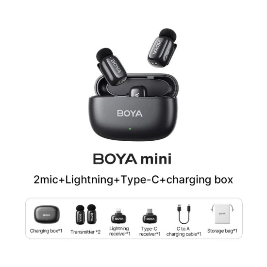 Mikrofon BOYA mini-12, bežični mikrofonski sustav