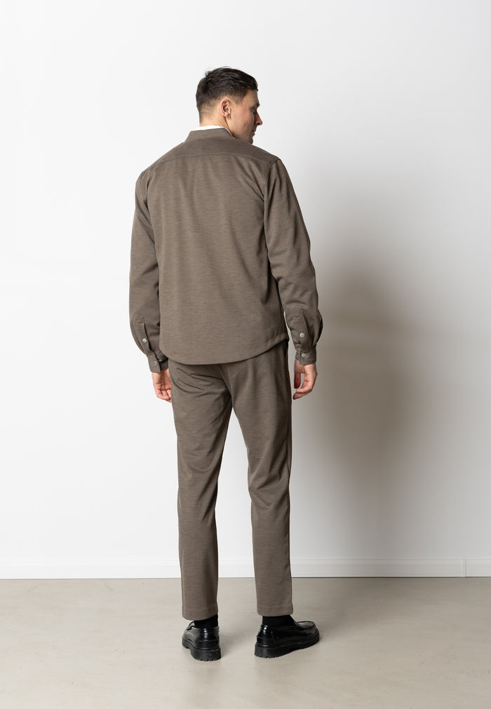 Clean Cut Copenhagen BRENDON JERSEY PANTS Bukser Dark Khaki