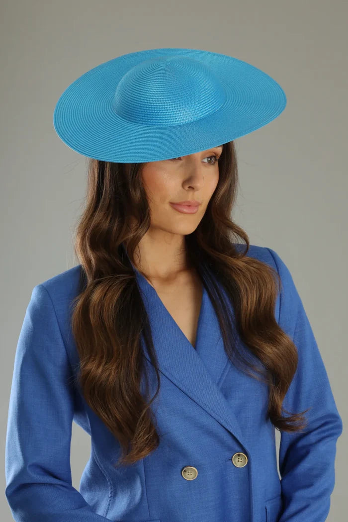 Mini Mona Racewear Plate Hat OCEAN - Accessory - Morgan and Taylor