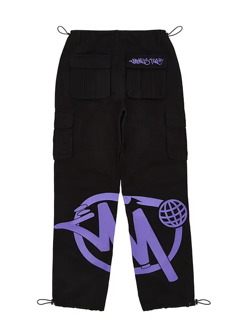 Minus Two Black Graff Cargos Purple