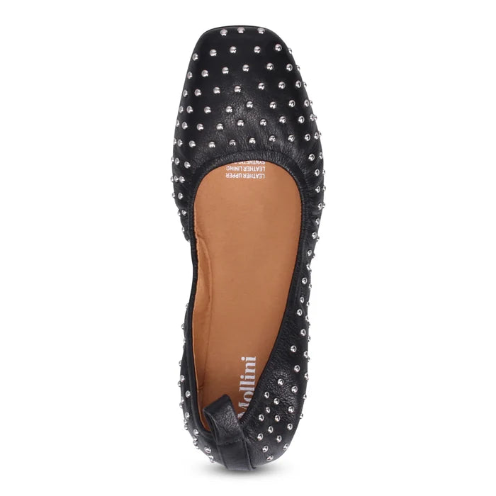Mollini Narn Ballet Flat in Black - Crush Marketplace