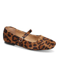 Mollini TOKENA Mary Jane Flat in Dark Leopard Pony - Crush Marketplace