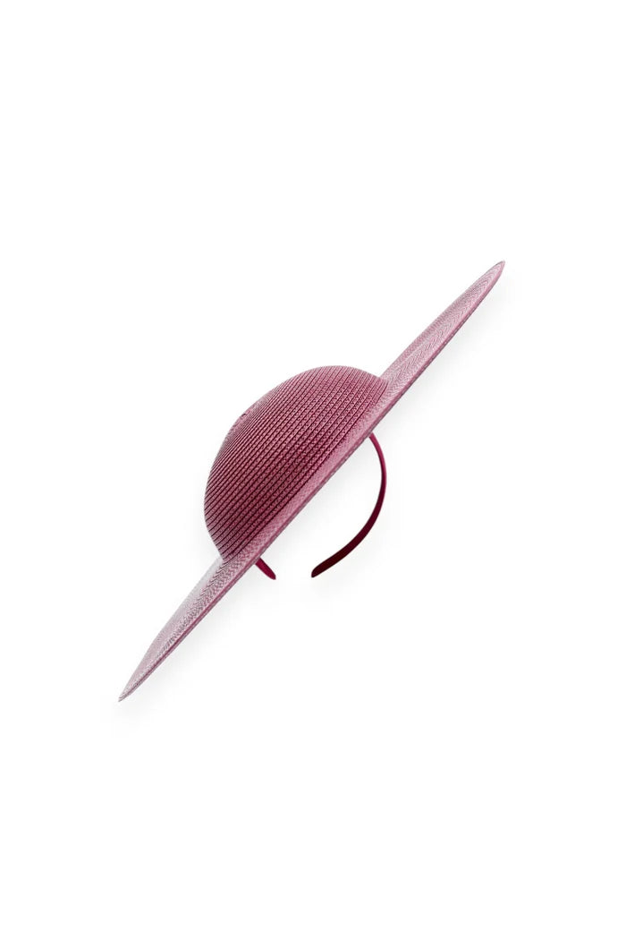 Mona Plate Hat BURGUNDY - Accessory - Morgan and Taylor