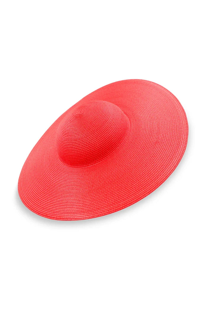 Mona Plate Hat Red Red - Accessory - Morgan and Taylor