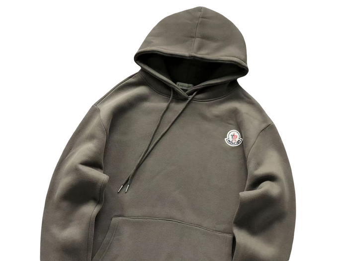Moncler Basic Hoodie Khaki