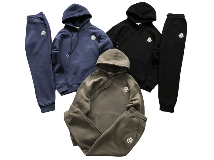 Moncler Basic Hoodie Navy