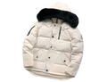 Moose Knuckles Shearling 3Q Down Jacket Cream/Black