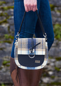 Mucros Blue Check Grace Bag