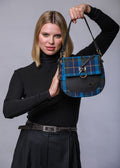 Mucros Grace Bag | Blue Navy Check