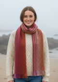 Mucros Islander Scarf | Mustard Mix