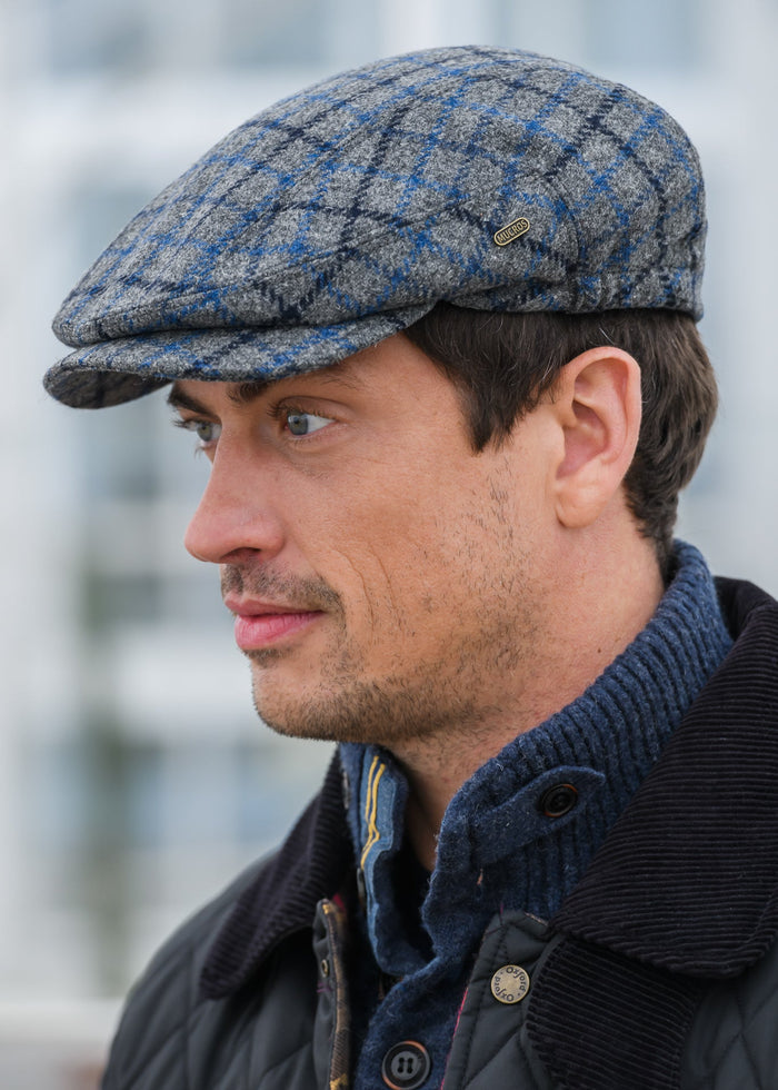 Mucros Kerry Cap | Grey Navy Blue