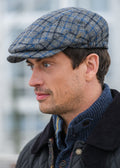 Mucros Kerry Cap | Grey Navy Blue