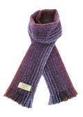 Mucros Skellig Blue Scarf - Irish Made Merino Wool & Cashmere